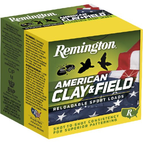 1701025_1.jpg Remington American Clay & Field Loads 12 ga. 2.75 in. 3 Dr. 1 1/8 oz. 8 Shot 250 rd.