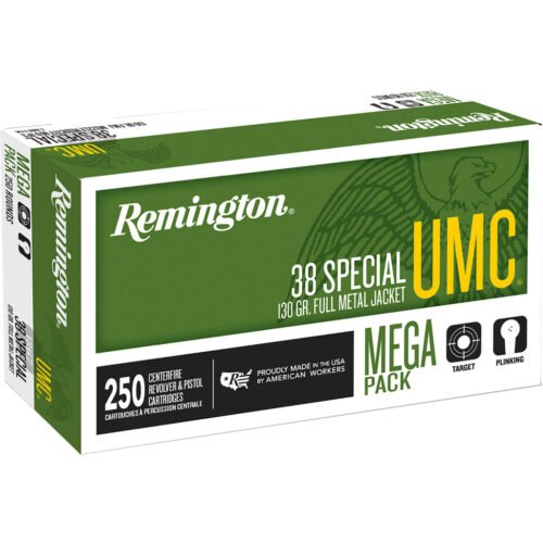 1701050_1.jpg Remington UMC Handgun Ammo 38 Spl 130 gr. FMJ 250 rd.