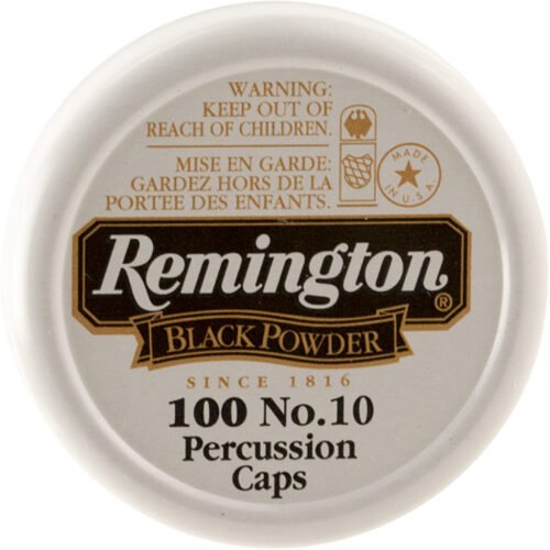 Remington Percussion Caps No. 10 100 pk. HAZMAT