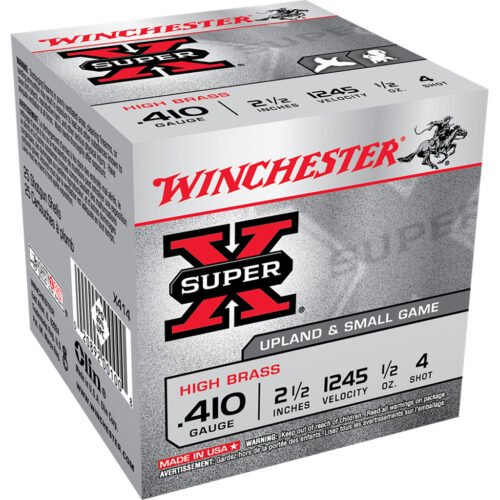 1701184_1.jpg Winchester Super-X High Brass Heavy Game Load 410 ga. 2.5 in. 1/2 oz. 4 Shot 25 rd.