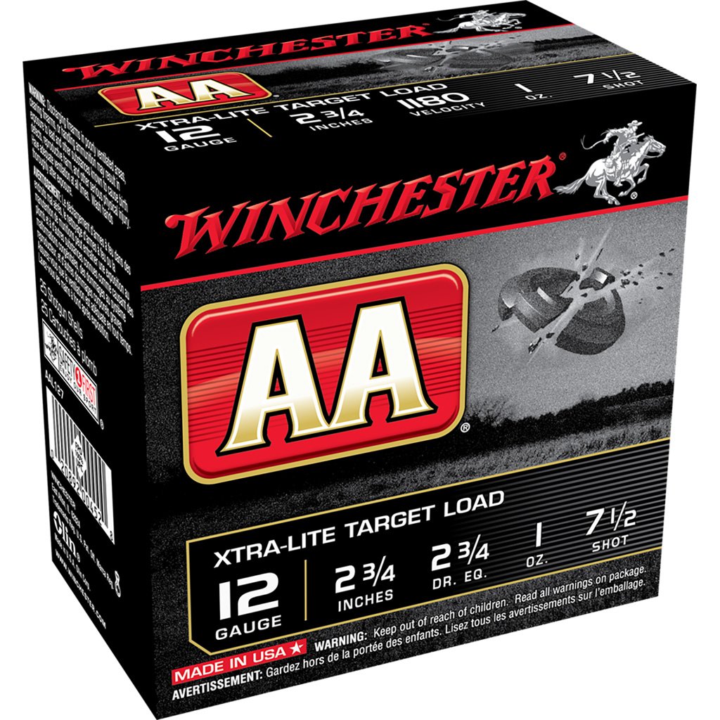 1701268_1.jpg Winchester AA Xtra-Lite Load 12 ga. 2.75 in. 1 oz. 7.5 Shot 25 rd.