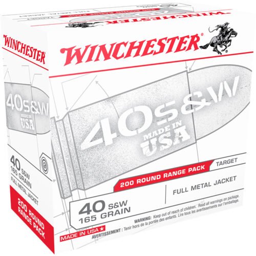 1701344_1.jpg Winchester USA Pistol Ammo 40 S&W 165 gr. FMJ 200 rd.