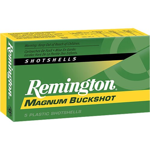 1701420_1.jpg Remington Express Magnum Buffered Buckshot Loads 12 ga. 3 in. 41 Pellet 4 Buck Shot 5 rd.