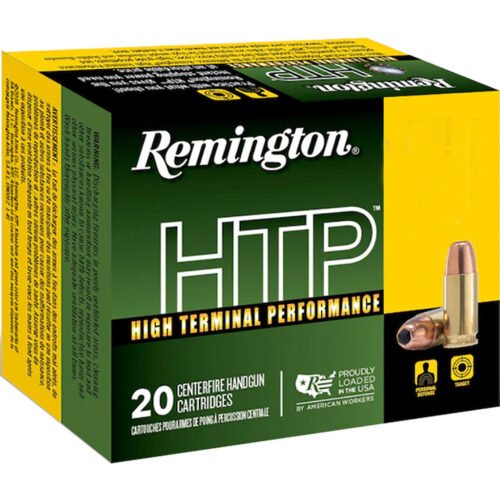 1701481_1.jpg Remington HTP Handgun Ammo 38 Spl. 110 gr. SJHP 20 rd.