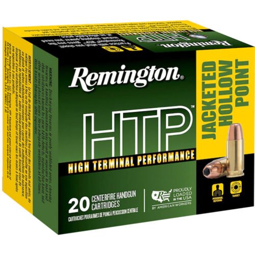 1701487_1.jpg Remington HTP Handgun Ammo 45 ACP 185 gr. JHP 20 rd.