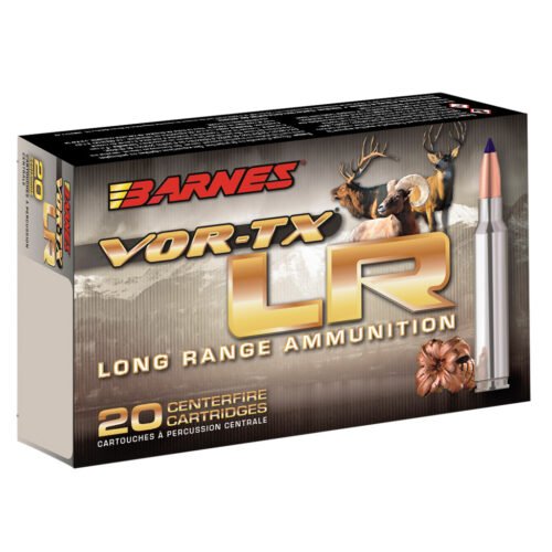 Barnes VOR-TX Long Range Rifle Ammo 30-06 Sprg. 175 gr. LRX Boat Tail 20 rd.