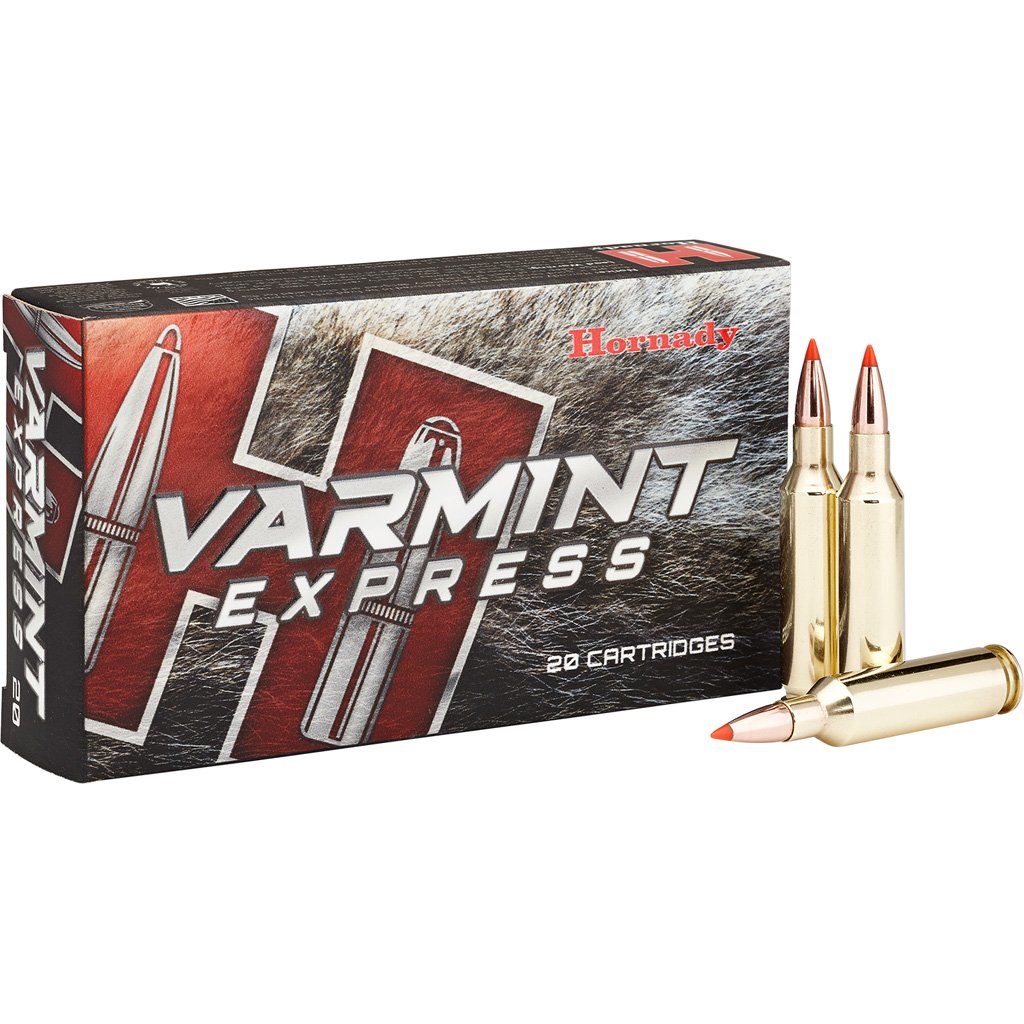 1701957_1 Hornady Varmint Express Rifle Ammo 6mm Creedmoor 87 gr. V-Max 20 rd.