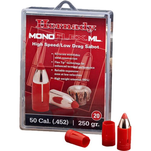 1702190_1.jpg Hornady Muzzleloading Sabots with Bullets 50 Cal. 250 gr. Monoflex Low Drag 20 rd.