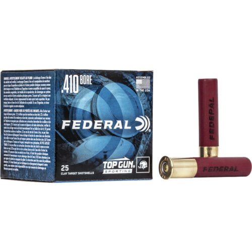1702310_1.jpg Federal Top Gun Sporting Shotgun Ammo 410 ga. 2.5 in. 1330 FPS 1/2 oz. 7.5 Shot 25 rd.