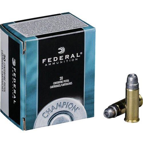 1702411_1.jpg Federal Champion Training Pistol Ammo 44 Spl. 200 gr. SWCHP 20 rd.