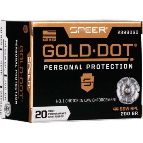 1702432_1.jpg Speer Gold Dot Handgun Ammo 44 Spl. 200 gr. HP 20 rd.