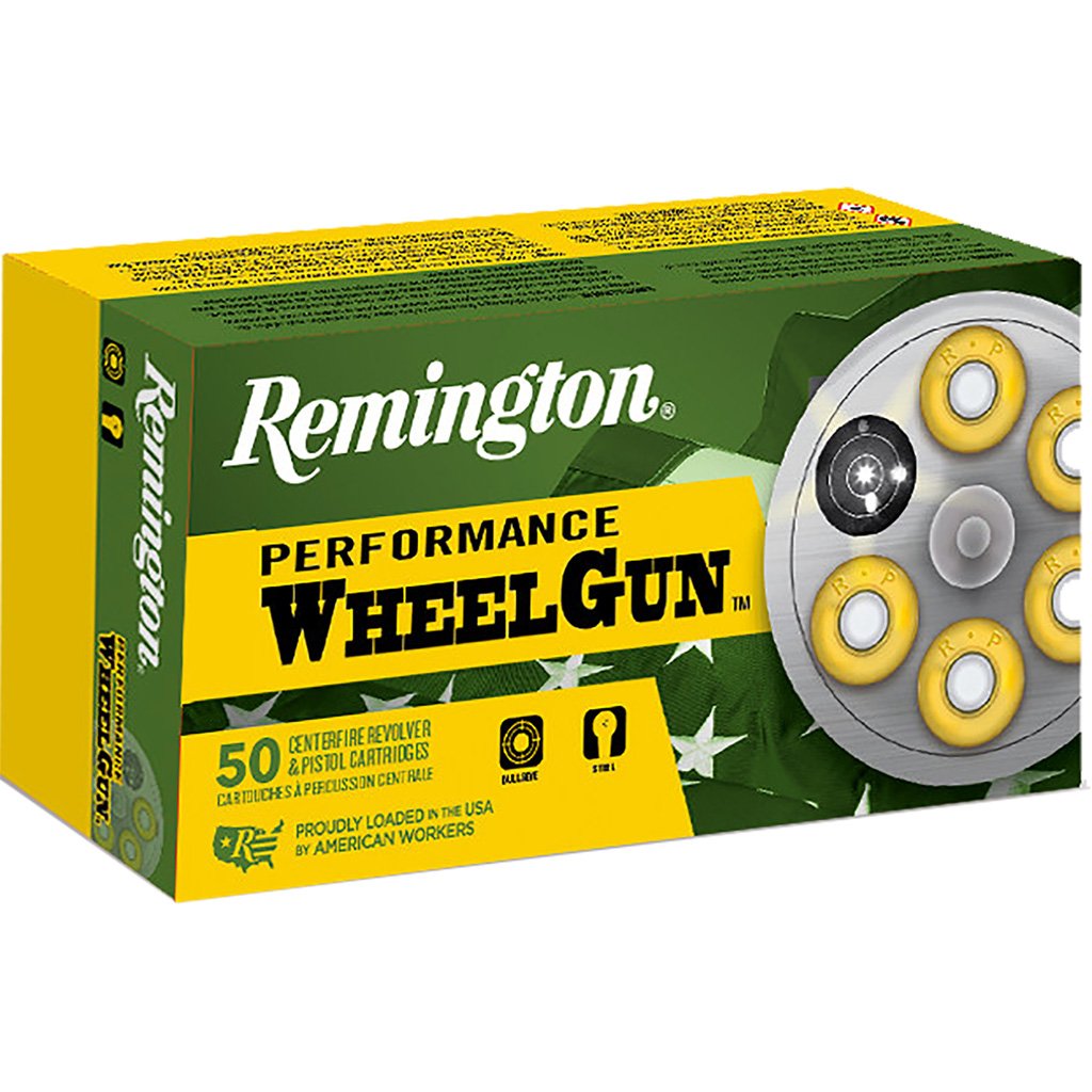 Remington Performance Wheel Gun Ammo 45 Colt 250 gr. LRN 50 rd.