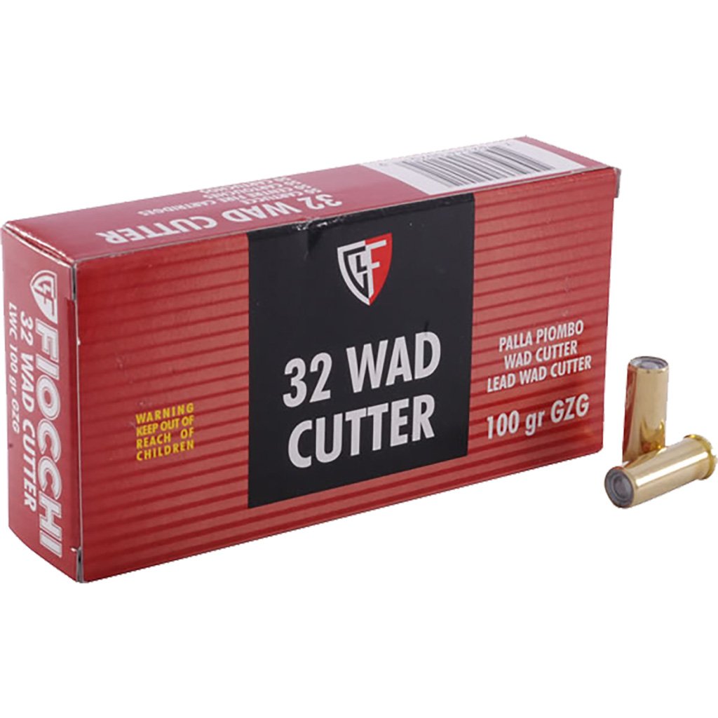 1702925_1.jpg Fiocchi Wadcutter Centerfire Handgun Ammo 32 S&W Long 100 gr. LWC 50 rd.