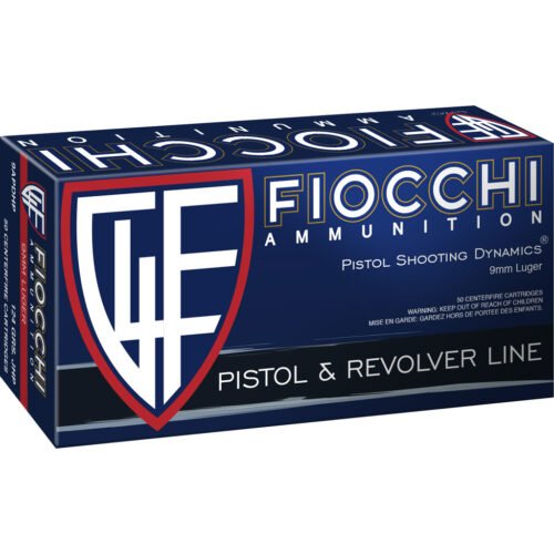 1702931_1.jpg Fiocchi Defense Dynamics Centerfire Handgun Ammo 9mm 124 gr. JHP 50 rd.
