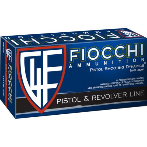 1702935_1.jpg Fiocchi Defense Dynamics Centerfire Handgun Ammo 9mm 115 gr. JHP 50 rd.