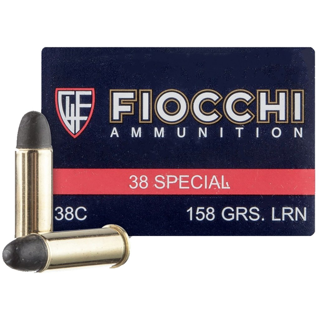 1702940_1.jpg Fiocchi Range Dynamics Pistol Ammo 38 Spl. 158 gr. LRN 50 rd.