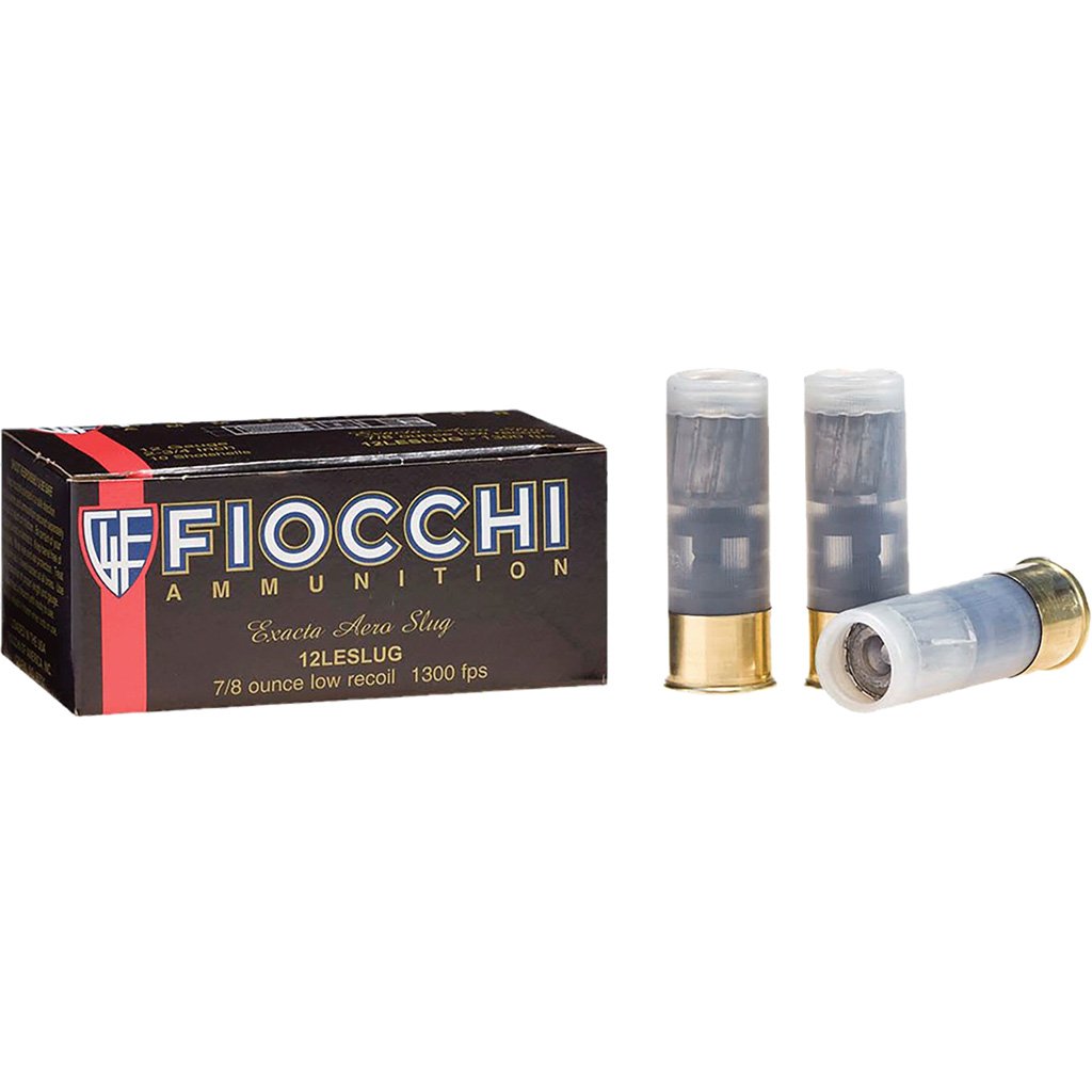 1703009_1.jpg Fiocchi Aero Slugs 12 ga. 2.75 in. 7/8 oz. Rifled 10 rd.