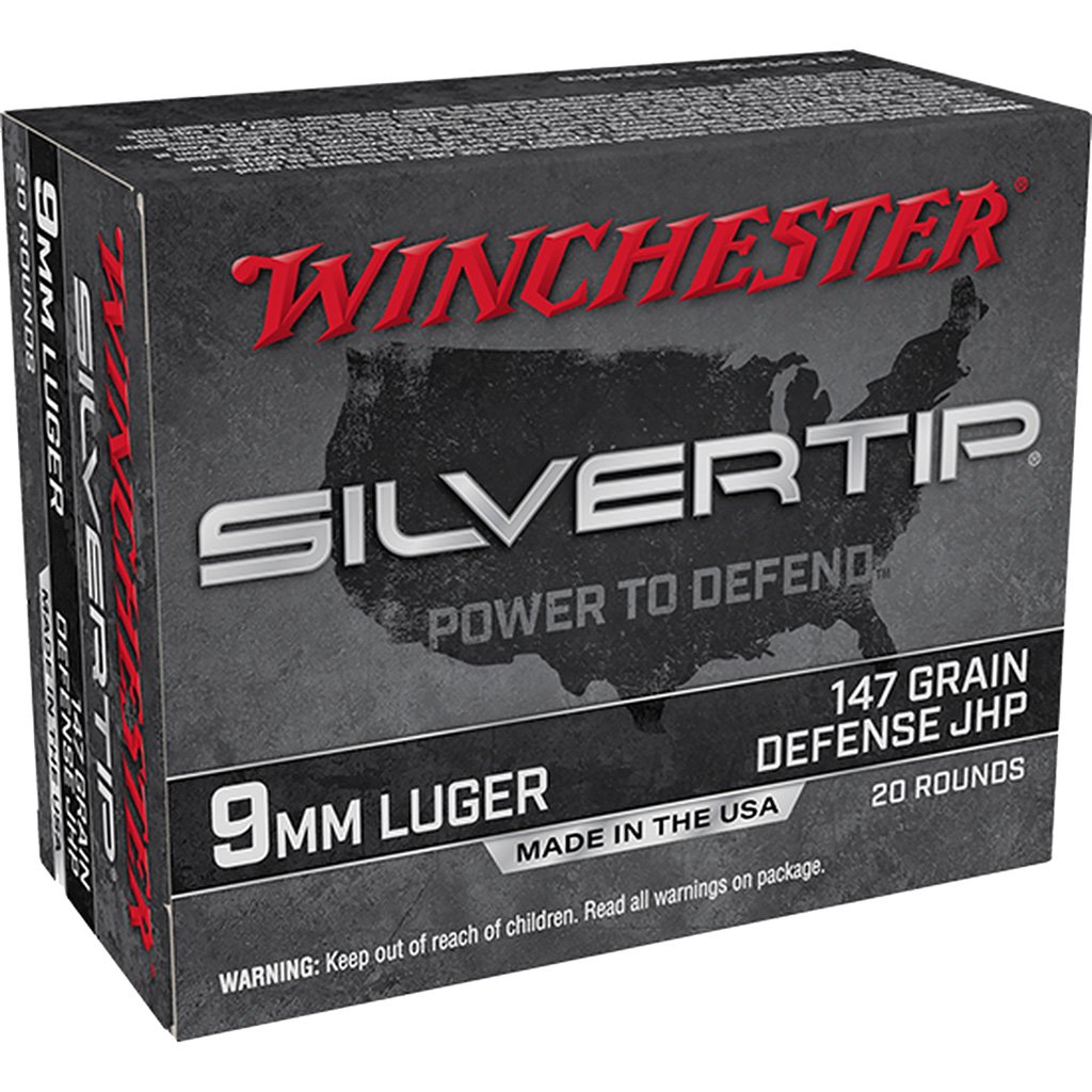 1703453_1.jpg Winchester Super-X Pistol Ammo 9mm 147 gr. Silvertip HP 20 rd.