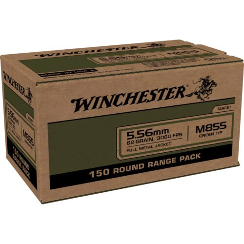 1703935_1 Winchester USA M855 Rifle Ammo 5.56 62 gr. FMJ 150 rd.
