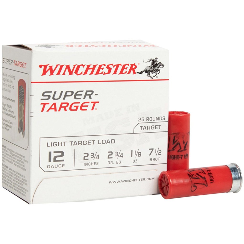 Winchester USA Super Target Load 12 ga. 2.75 in. 1 oz. 7.5 Shot 25 rd.