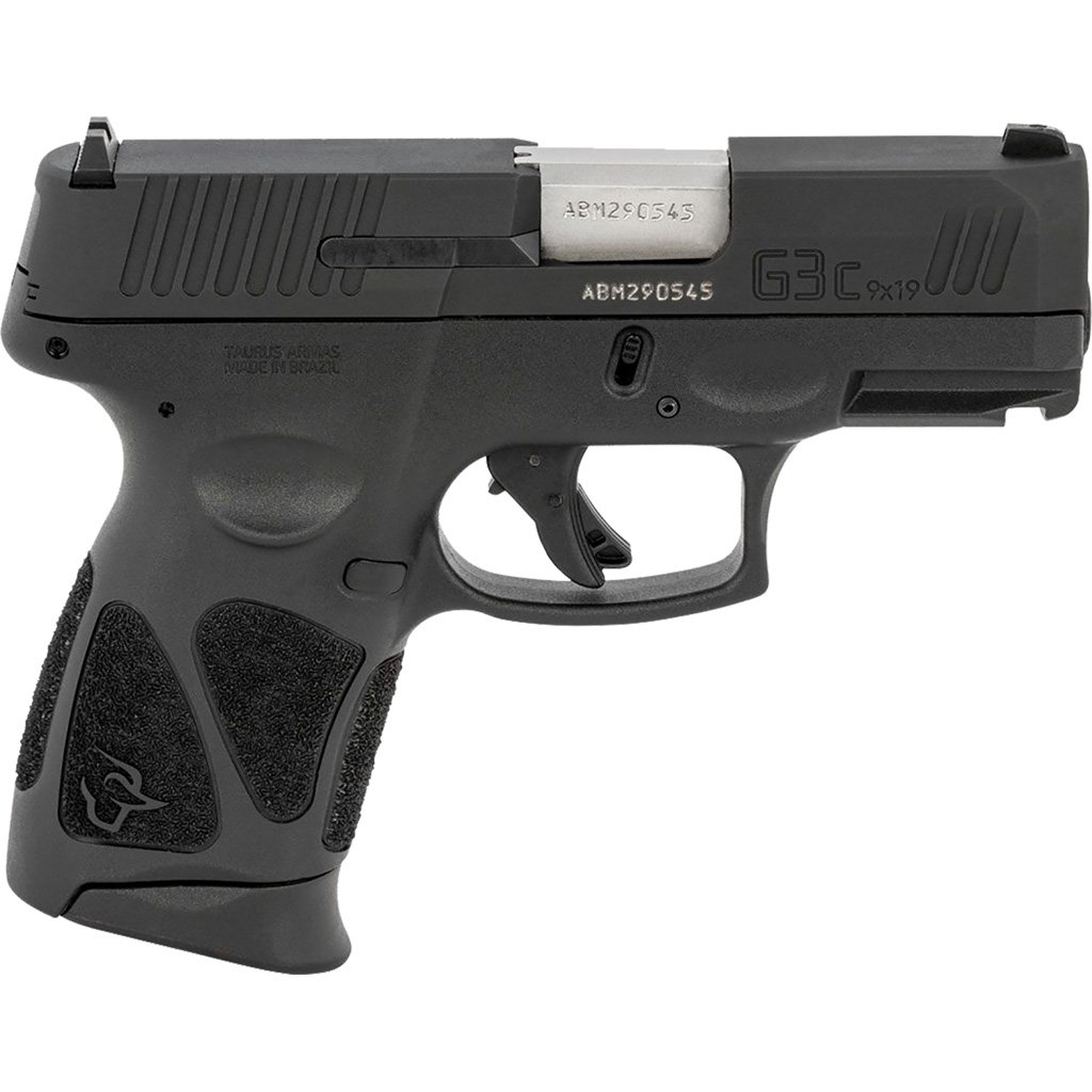 Taurus G3C Pistol 9mm 3.26 in. Black 10 rd.