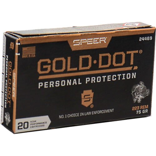 1704467_1 Speer Gold Dot Rifle Ammo 223 Rem. 75 gr. Speer Gold Dot 20 rd.