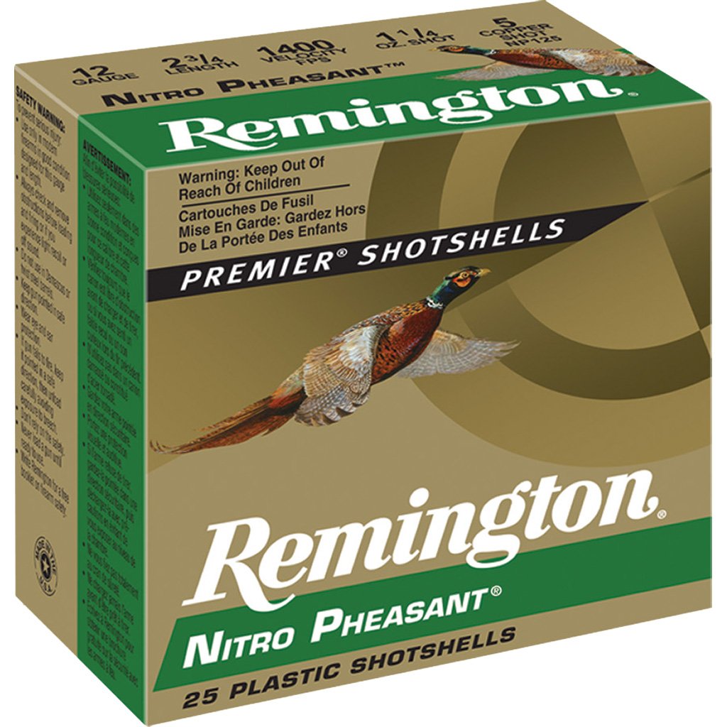 1704501_1.jpg Remington Nitro Pheasant Loads 12 ga. 2.75 in. 1 1/4 oz. 6 Shot 25 rd.