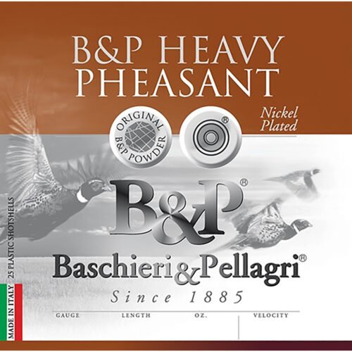 1704938_1.jpg B&P Heavy Pheasant Shotgun Loads 12 ga. 3 in. 1 5/8 oz. 1400 FPS 4 Shot 25 rd.