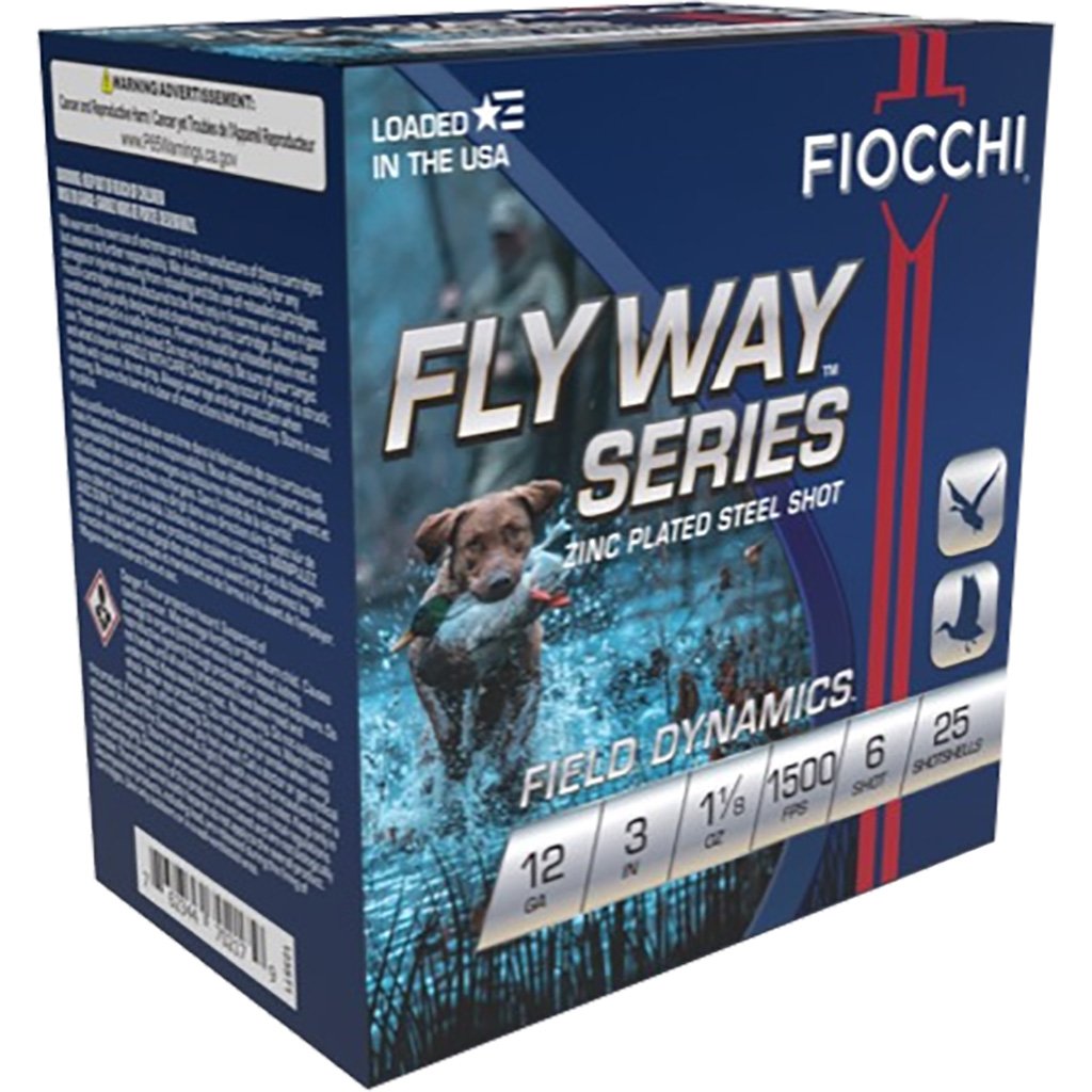 1704994_1 Fiocchi Flyway Shotgun Loads 12 ga. 3 in. 1 1/8 oz. 1500 FPS 6 Shot 25 rd.