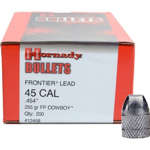 1705392_1.jpg Hornady Frontier Lead Pistol Bullets 45 cal. .454 255 gr. FP Cowboy