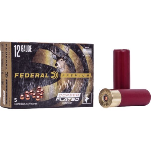1705564_1.jpg Federal Premium Vital Shok Shotgun Ammo 12 ga. 3 in. 10 Pellets 000 Buck 5 rd.