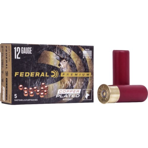 1705567_1.jpg Federal Premium Vital Shok Shotgun Ammo 12 ga. 2.75 in. 12 Pellets 00 Buck 5 rd.