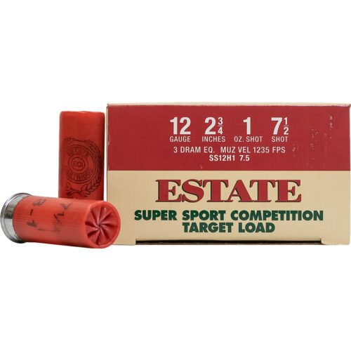 1705605_1.jpg Estate Super Sport Competition Target Load 12 ga. 2.75 in. 3 Dr. 1 oz 7.5 Shot 25 rd.