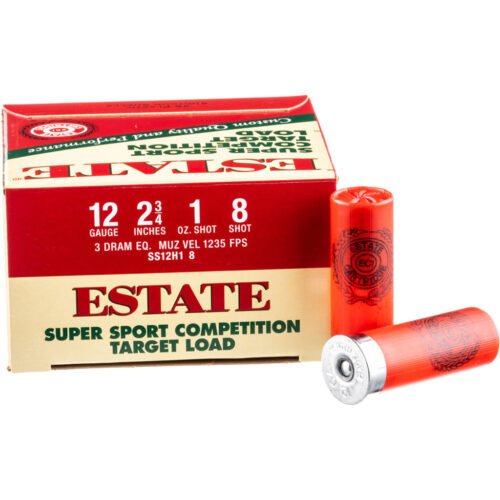 1705606_1.jpg Estate Super Sport Competition Target Load 12 ga. 2.75 in. 3 Dr. 1 oz 8 Shot 25 rd.