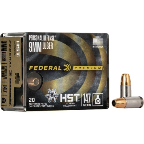 1705703_1.jpg Federal Premium Personal Defense Handgun Ammo 9mm 147 gr. HST JHP 20 rd.