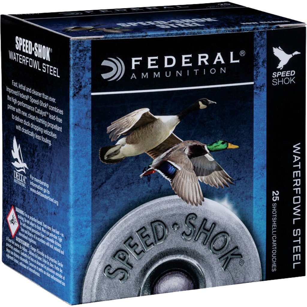 Federal Speed-Shok Load 410 ga. 3 in. 3/8 oz. 6 Shot 25 rd.
