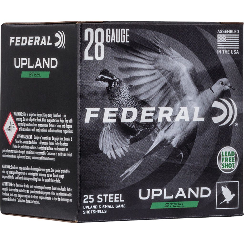 1705794_1.jpg Federal Upland Steel Shotgun Ammo 28 ga. 2.75 in. 5/8 oz. 7.5 Shot 25 rd.