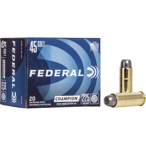 1705893_1.jpg Federal Champion Pistol Ammo 45 Colt 225 gr. SWCHP 20 rd.