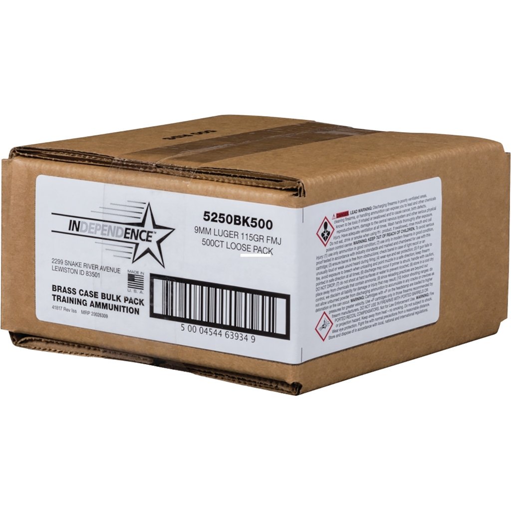 1705901_1.jpg CCI Independence Bulk Pistol Ammo 40 S&W 180 gr. FMJ 500 rd. Loose Pack