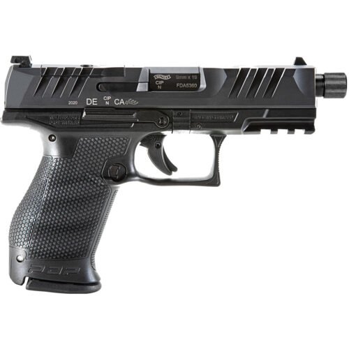 Walther PDP Compact Optic Ready Pro SD Pistol 9mm 4.6 in. Black 10 rd. Threaded