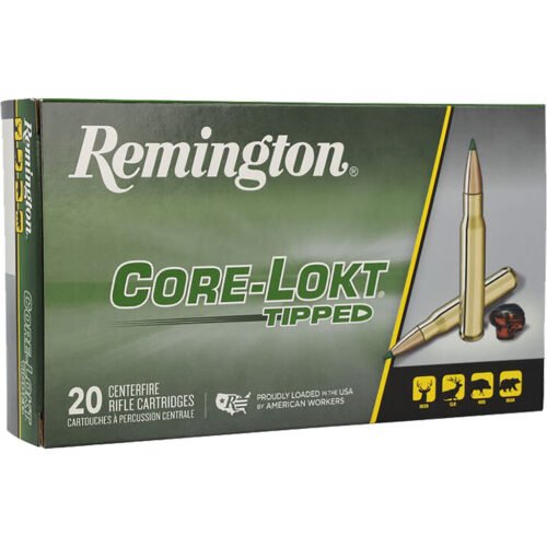 Remington Core-Lokt Tipped Rifle Ammo 308 Win. 180 gr. Core-Lokt Tipped 20 rd.