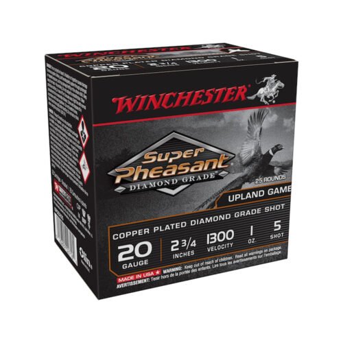 1706468_1.jpg Winchester Super Pheasant Diamond Grade Load 20 ga. 2.75 in. 5 Shot 25 rd.
