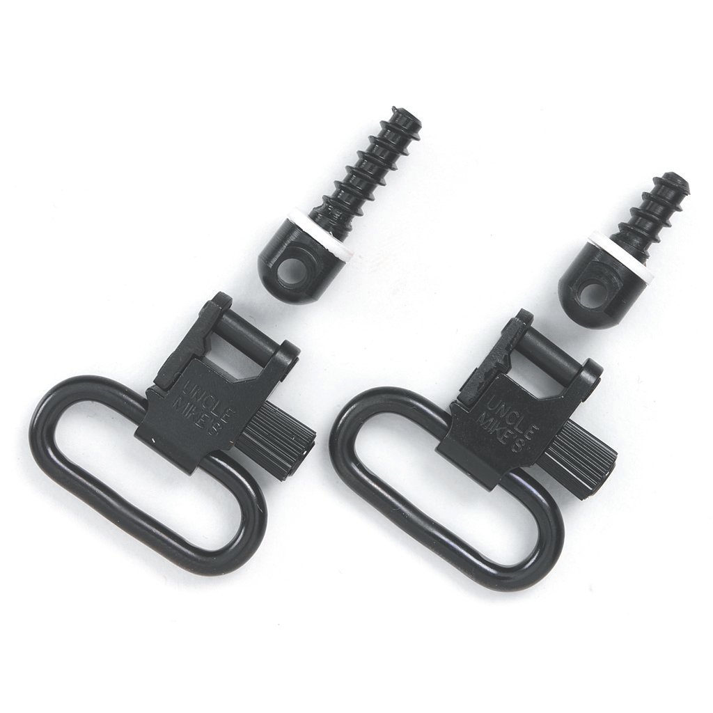 michaels of OR 056 Uncle Mike's QD Swivels 115 RGS 1.25 in. Wood Screw Type Blued