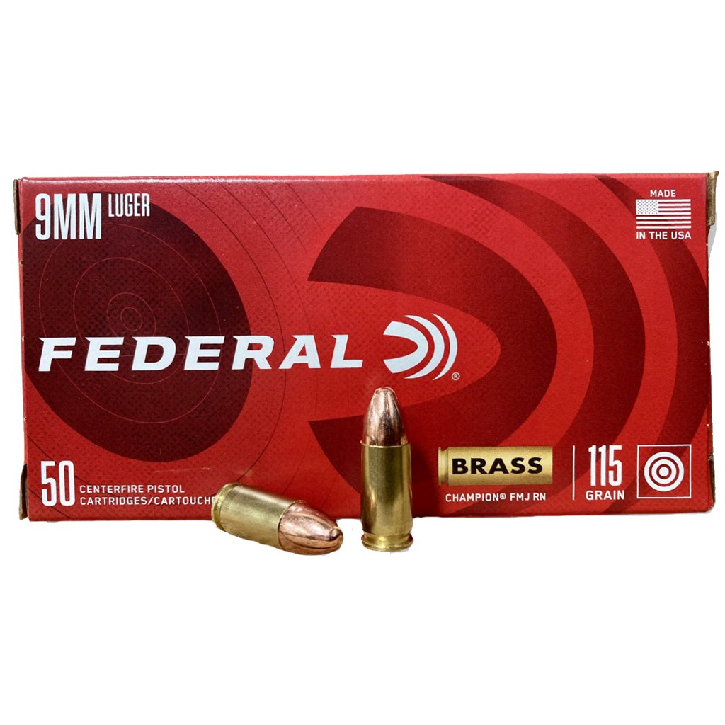 1707120_1.jpg Federal Champion Bulk Training Pistol Ammo 9mm 115 gr. FMJ 500 rd.
