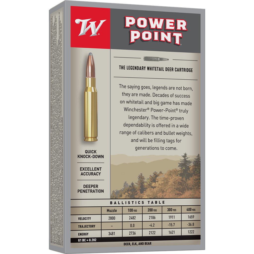 Winchester Power Point Rifle Ammo 35 Whelen 200 gr. Power Point 20 rd.