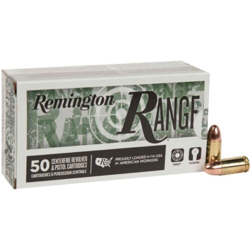 1707453_1.jpg Remington Range Handgun Ammo 40 S&W 180 gr. FMJ 50 rd.