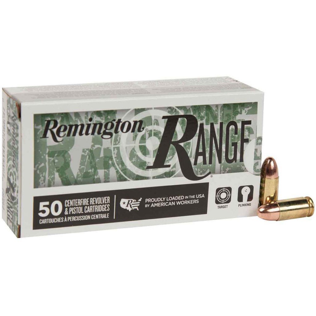 Remington Range Handgun Ammo 40 S&W 180 gr. FMJ 50 rd.