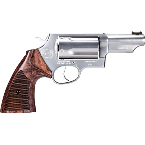 1707660_1.jpg Taurus Judge Executive Grade Revolver 45 Colt/410 ga. 3 in. Stainless 5 rd. Wood Grip