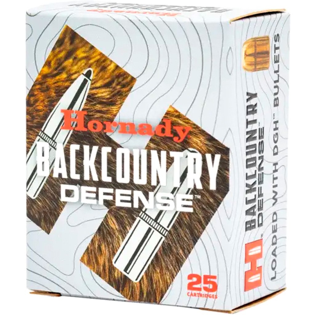 1708006_2.jpg Hornady Back Country Defense Pistol Ammo 9mm +P 138 gr. DGH 25 rd.
