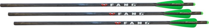 PSE XBOW ARROW FANG 20" CARBON - FITS PSE COALITION XBOW 3PK